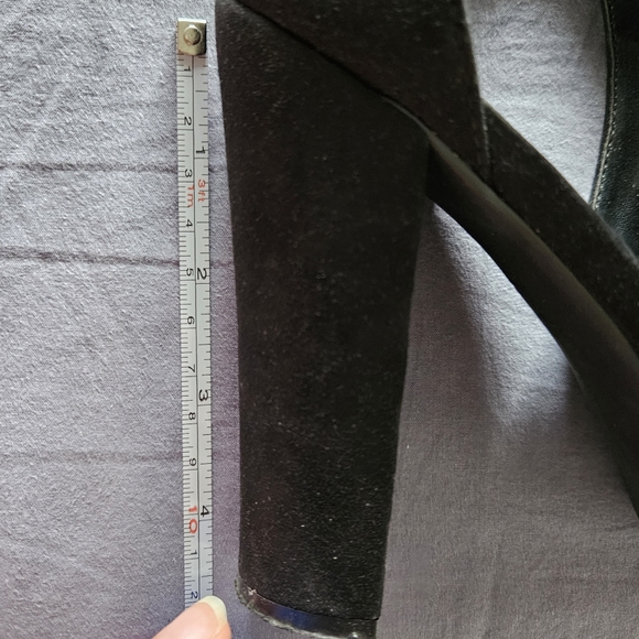 Guess Black Peep Toe Boots - Picture 2 of 12